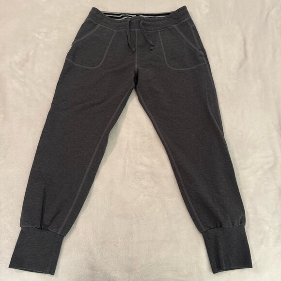 Patagonia Women’s Size Medium Gray Heather Ahnya Jogger Pants Cotton Blend - Picture 1 of 8